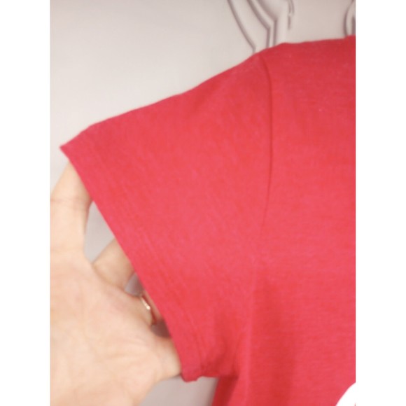 NWT Ohio State Women's Size Medium V-Neck Tee Red Collegiate Licensed Product - Picture 8 of 16